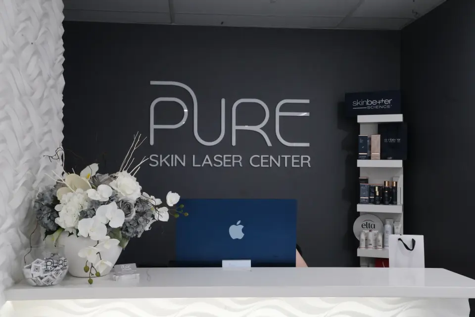 Reception at Pure Skin Laser Center North Hollywood